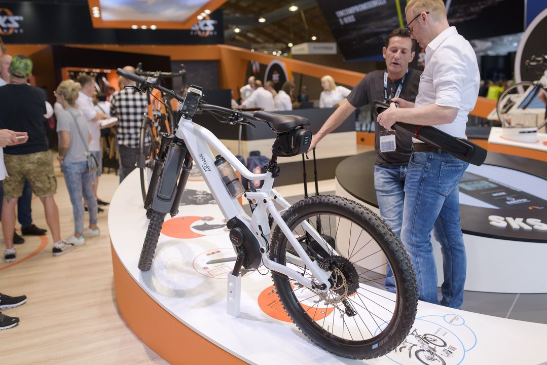 自行車展現場，歐洲自行車展現場，自行車貿易展